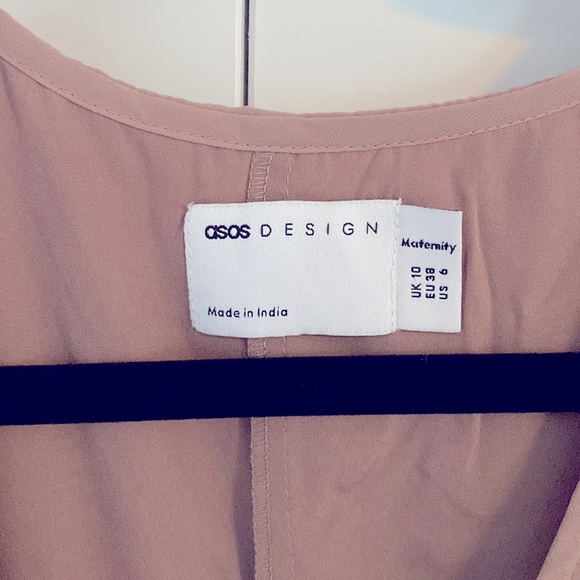 Never worn ASOS maternity wrap dress - Picture 6 of 8